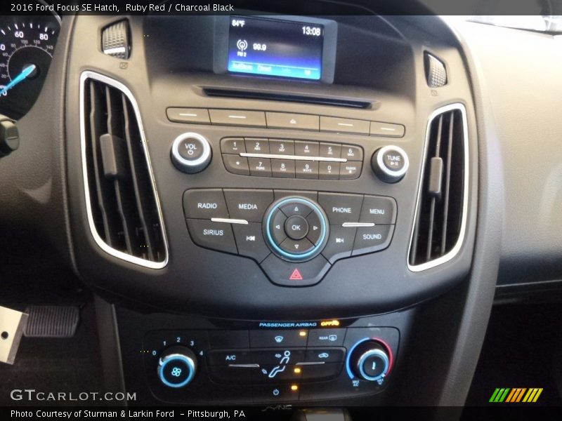 Ruby Red / Charcoal Black 2016 Ford Focus SE Hatch