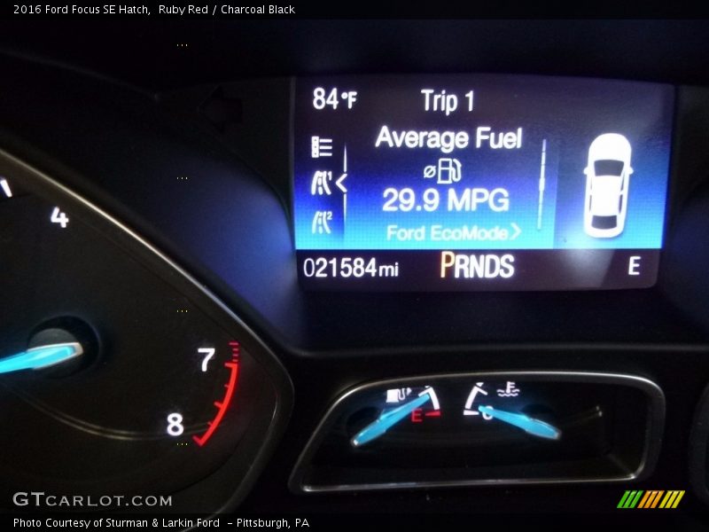 Ruby Red / Charcoal Black 2016 Ford Focus SE Hatch