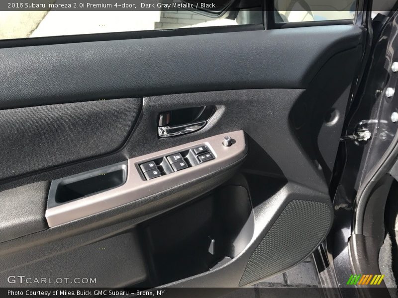Dark Gray Metallic / Black 2016 Subaru Impreza 2.0i Premium 4-door