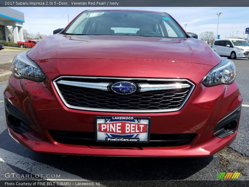 Venetian Red Pearl / Ivory 2017 Subaru Impreza 2.0i 5-Door