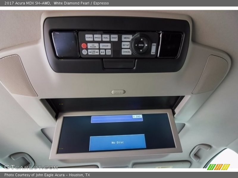 White Diamond Pearl / Espresso 2017 Acura MDX SH-AWD