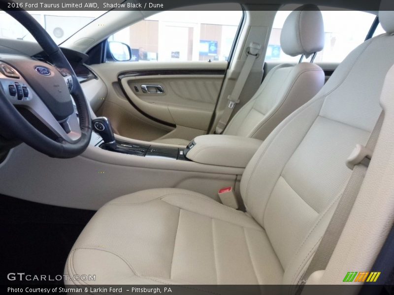 Shadow Black / Dune 2016 Ford Taurus Limited AWD
