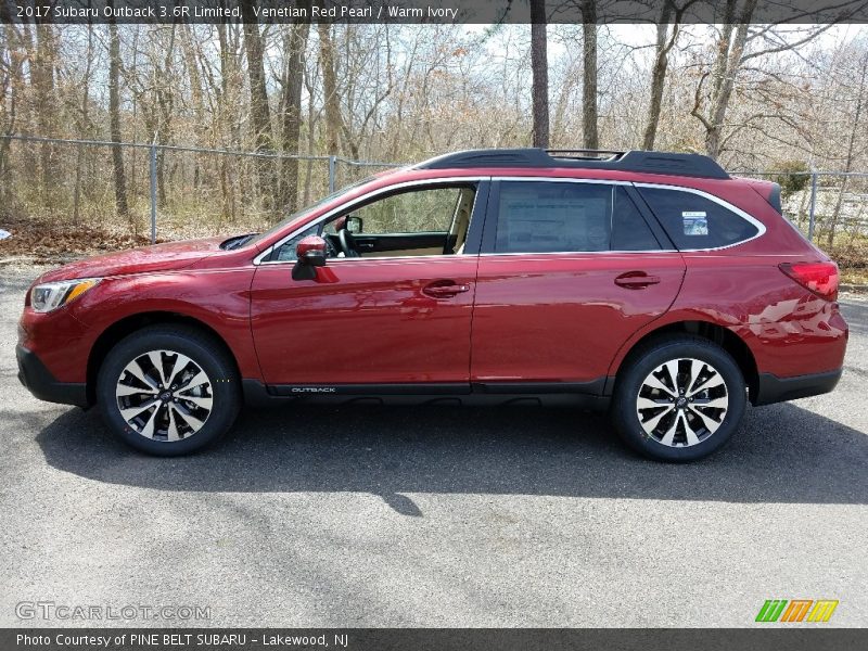  2017 Outback 3.6R Limited Venetian Red Pearl