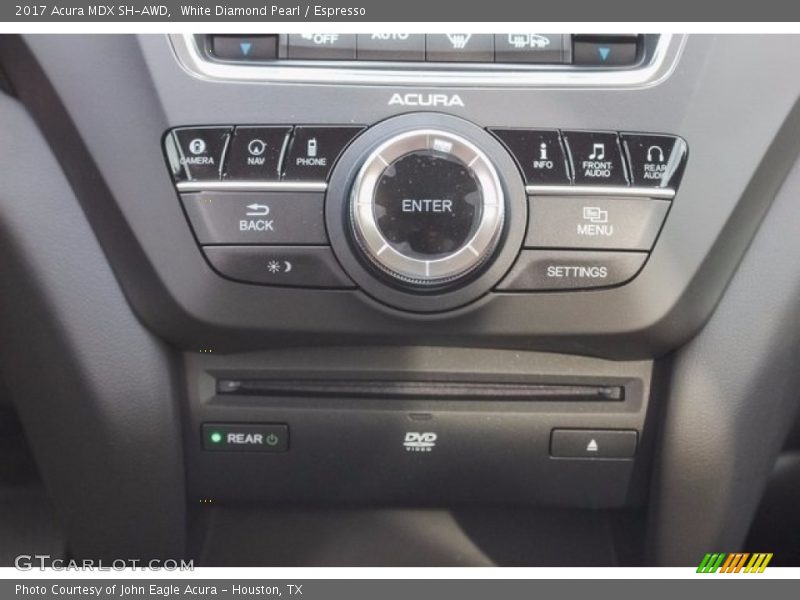 White Diamond Pearl / Espresso 2017 Acura MDX SH-AWD