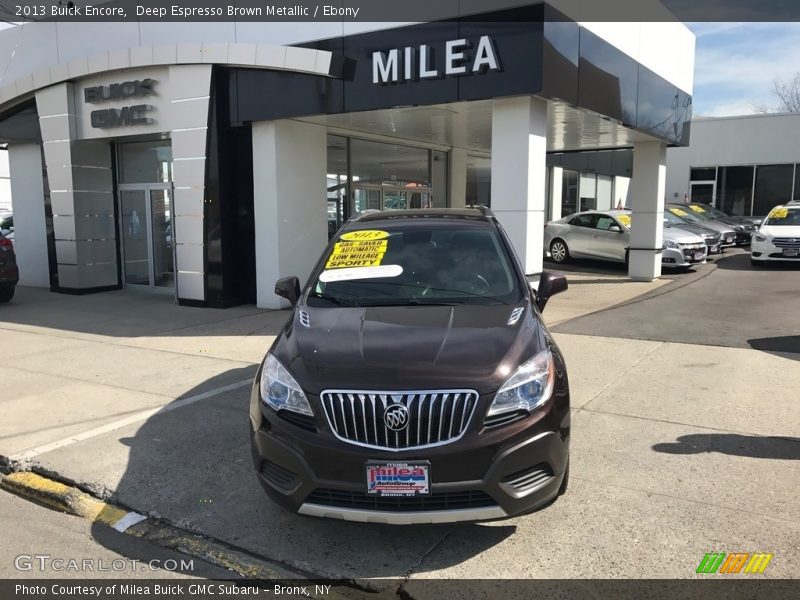 Deep Espresso Brown Metallic / Ebony 2013 Buick Encore