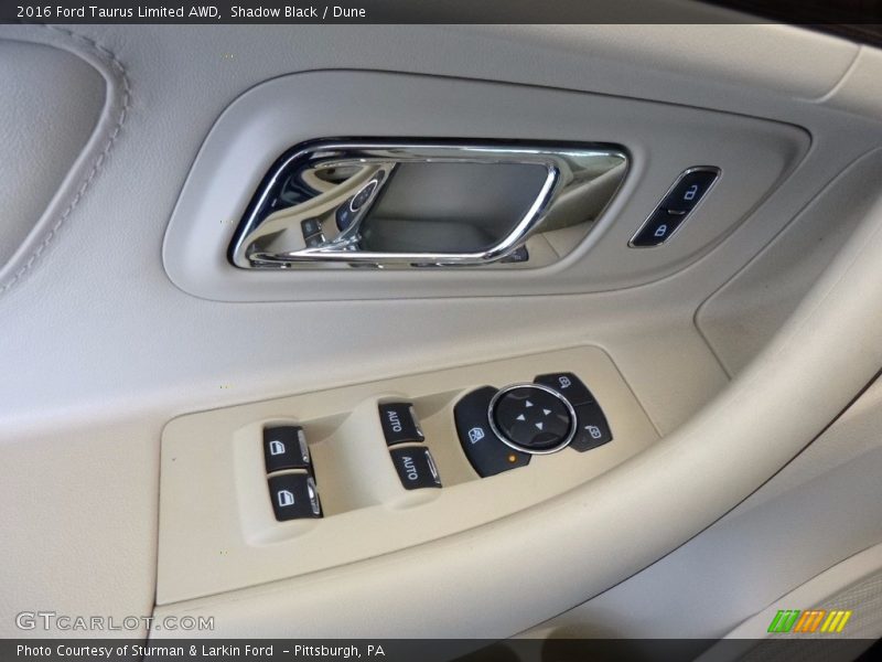 Shadow Black / Dune 2016 Ford Taurus Limited AWD