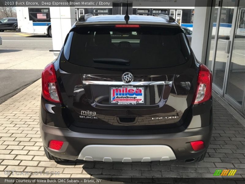 Deep Espresso Brown Metallic / Ebony 2013 Buick Encore