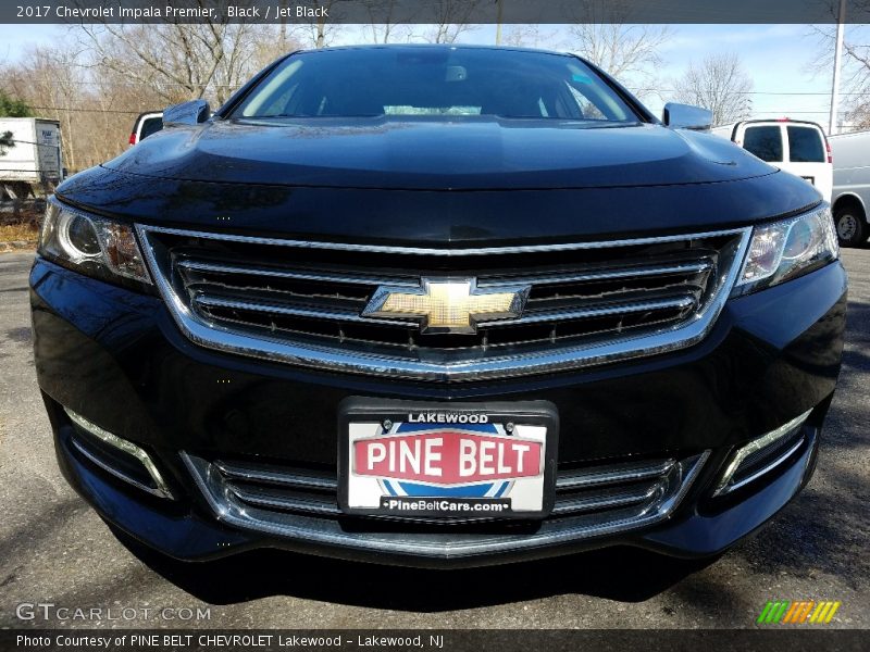 Black / Jet Black 2017 Chevrolet Impala Premier