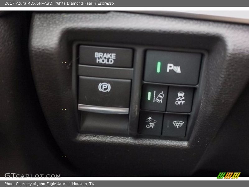 White Diamond Pearl / Espresso 2017 Acura MDX SH-AWD