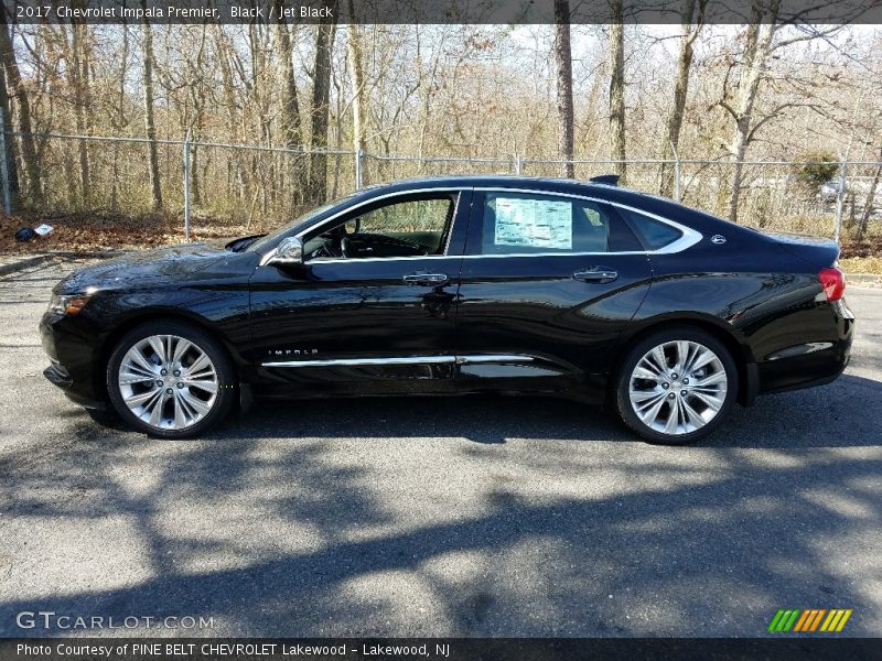 Black / Jet Black 2017 Chevrolet Impala Premier