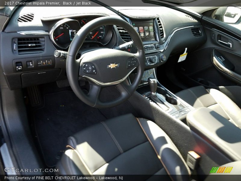 Black / Jet Black 2017 Chevrolet Impala Premier