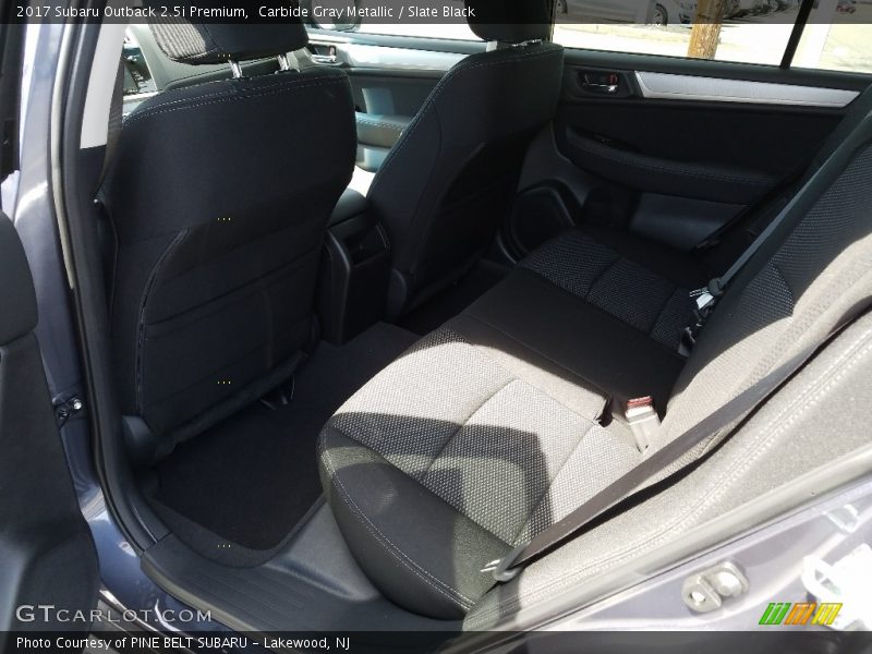 Carbide Gray Metallic / Slate Black 2017 Subaru Outback 2.5i Premium