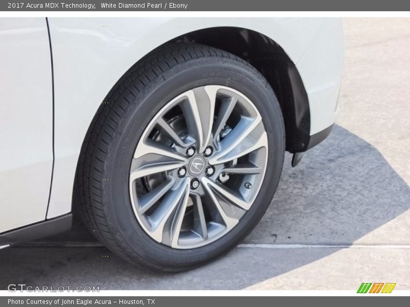 White Diamond Pearl / Ebony 2017 Acura MDX Technology