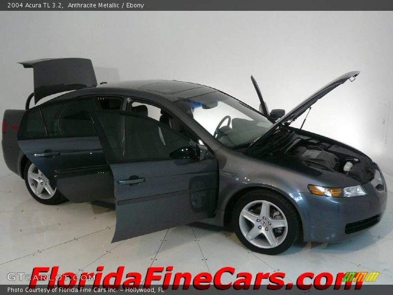 Anthracite Metallic / Ebony 2004 Acura TL 3.2