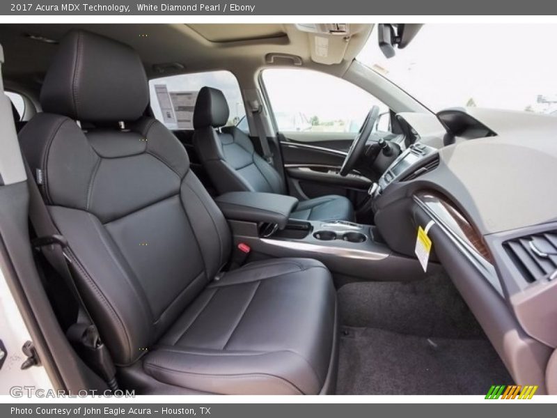White Diamond Pearl / Ebony 2017 Acura MDX Technology