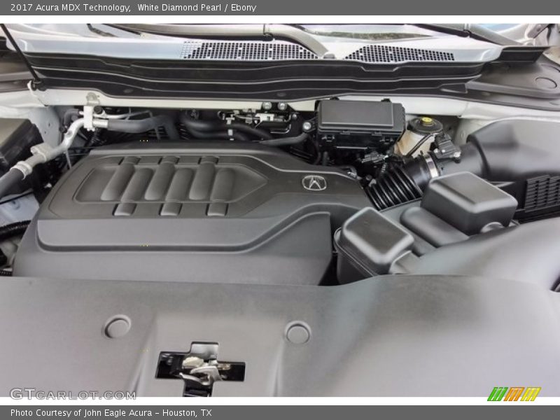 White Diamond Pearl / Ebony 2017 Acura MDX Technology