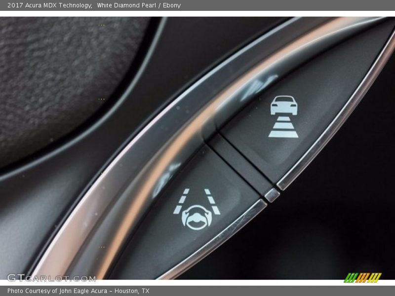 White Diamond Pearl / Ebony 2017 Acura MDX Technology