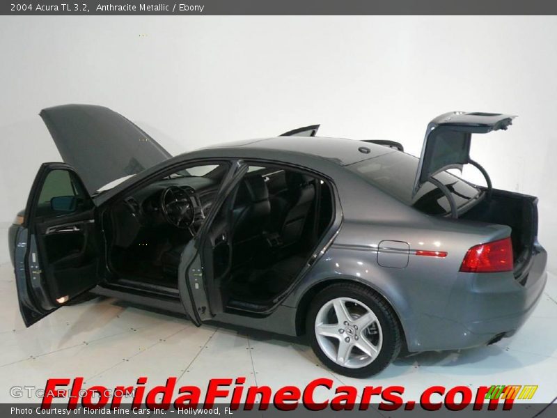 Anthracite Metallic / Ebony 2004 Acura TL 3.2