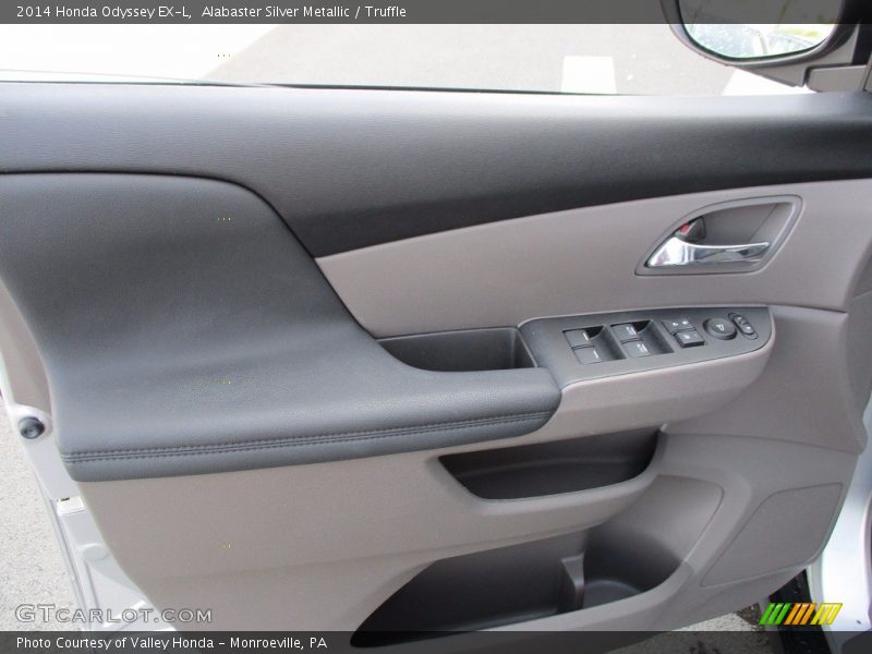 Alabaster Silver Metallic / Truffle 2014 Honda Odyssey EX-L