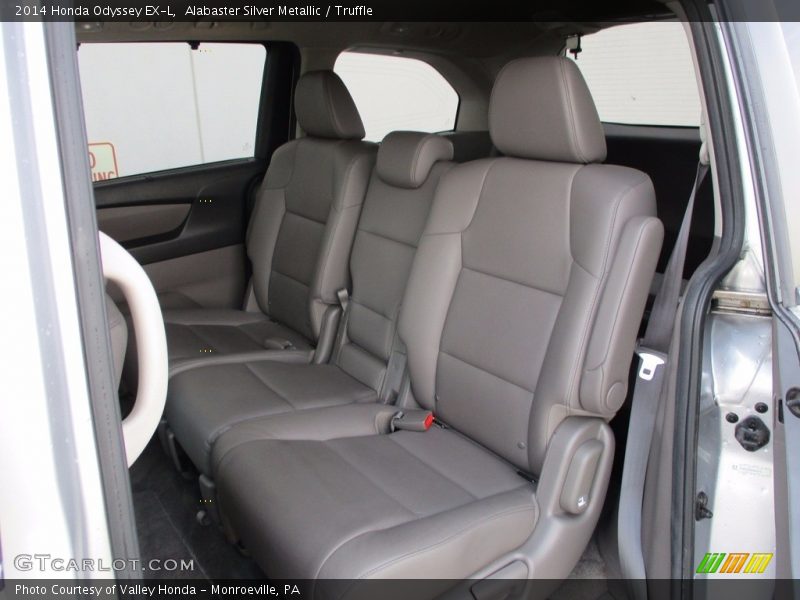 Alabaster Silver Metallic / Truffle 2014 Honda Odyssey EX-L