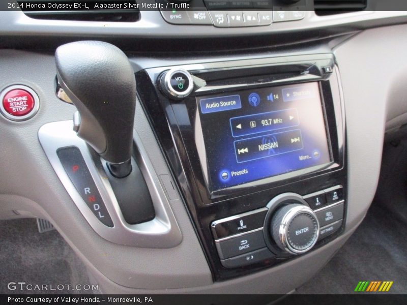 Alabaster Silver Metallic / Truffle 2014 Honda Odyssey EX-L