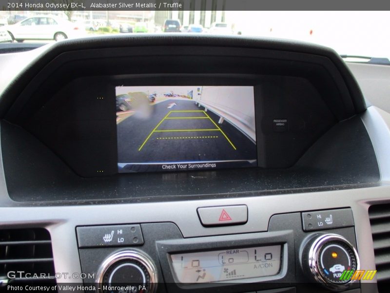Alabaster Silver Metallic / Truffle 2014 Honda Odyssey EX-L