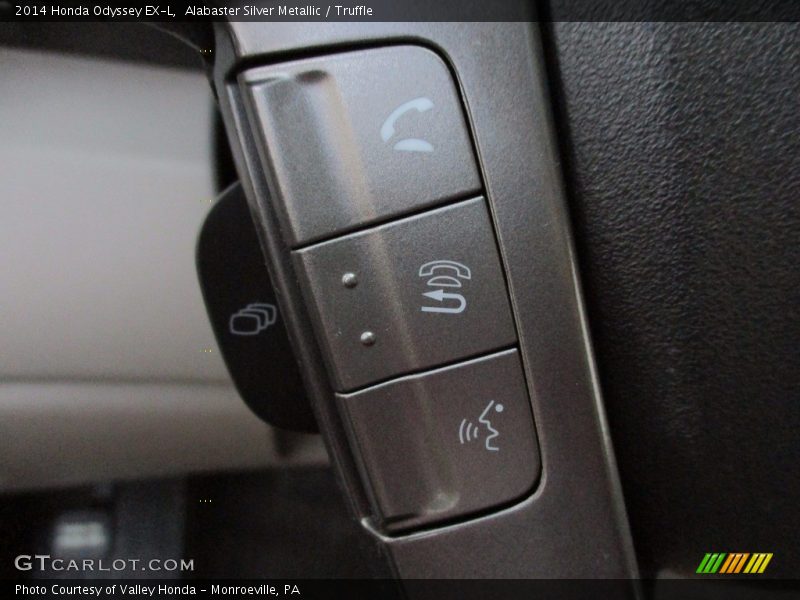 Alabaster Silver Metallic / Truffle 2014 Honda Odyssey EX-L