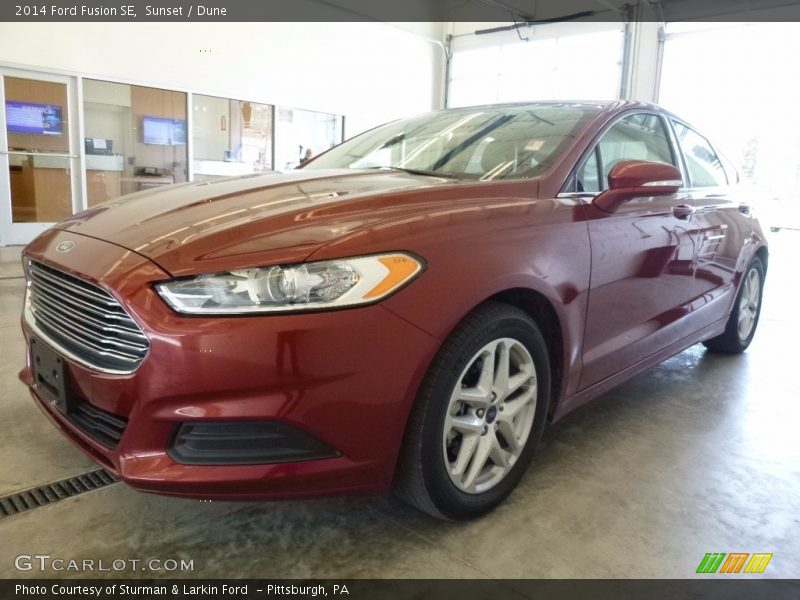 Sunset / Dune 2014 Ford Fusion SE