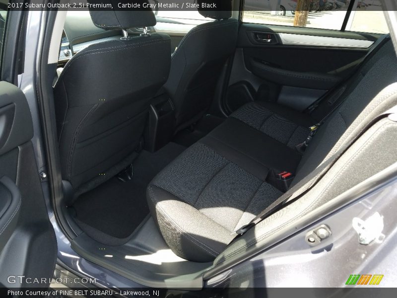Carbide Gray Metallic / Slate Black 2017 Subaru Outback 2.5i Premium