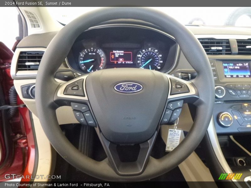 Sunset / Dune 2014 Ford Fusion SE