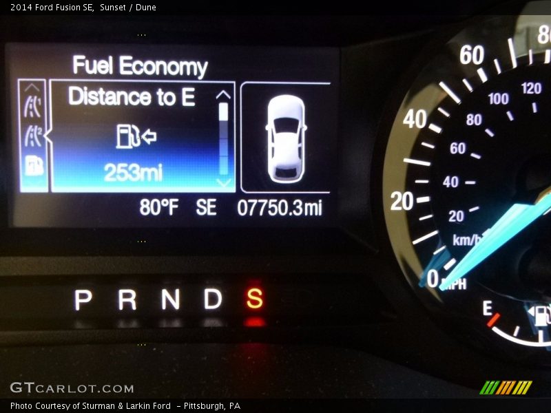 Sunset / Dune 2014 Ford Fusion SE