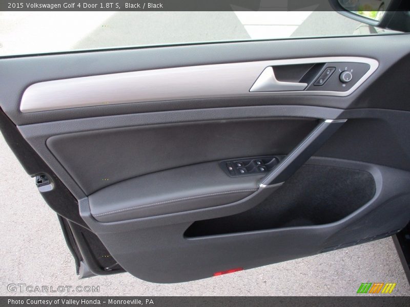 Black / Black 2015 Volkswagen Golf 4 Door 1.8T S