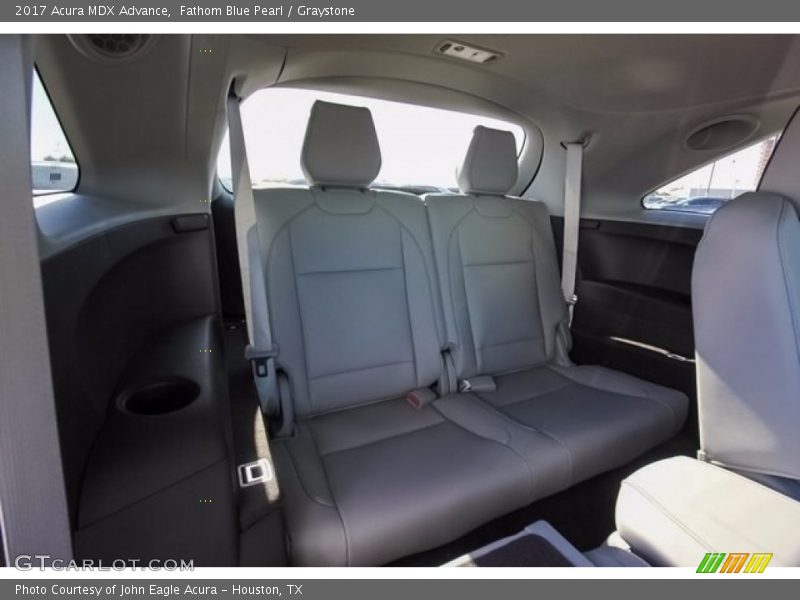 Fathom Blue Pearl / Graystone 2017 Acura MDX Advance
