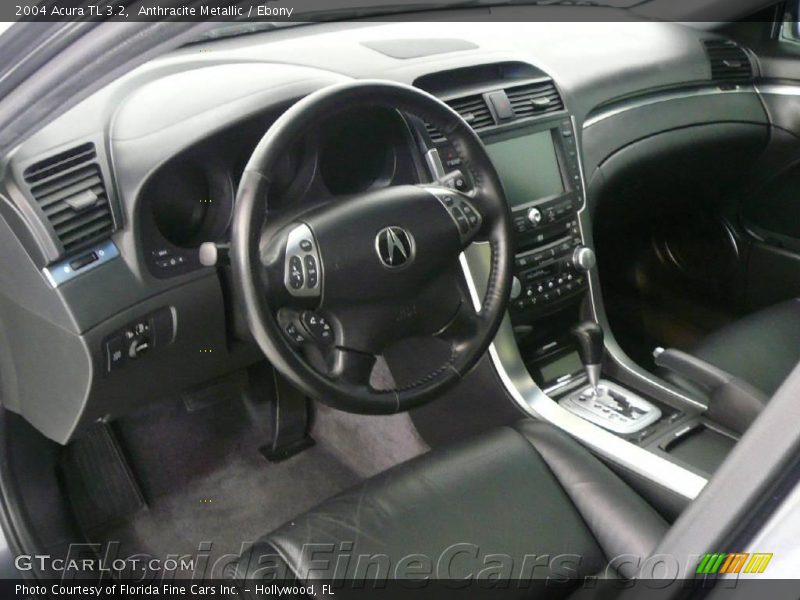 Anthracite Metallic / Ebony 2004 Acura TL 3.2