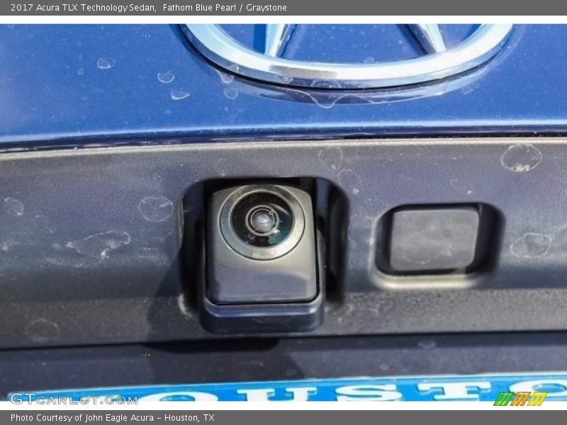 Fathom Blue Pearl / Graystone 2017 Acura TLX Technology Sedan