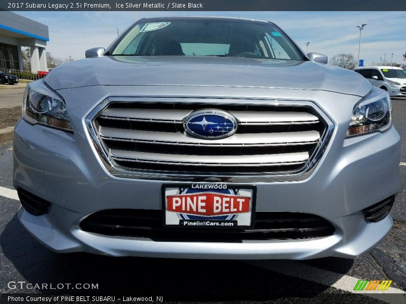 Ice Silver Metallic / Slate Black 2017 Subaru Legacy 2.5i Premium