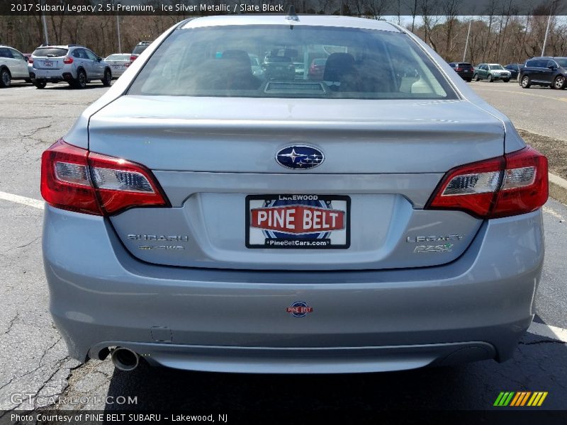 Ice Silver Metallic / Slate Black 2017 Subaru Legacy 2.5i Premium