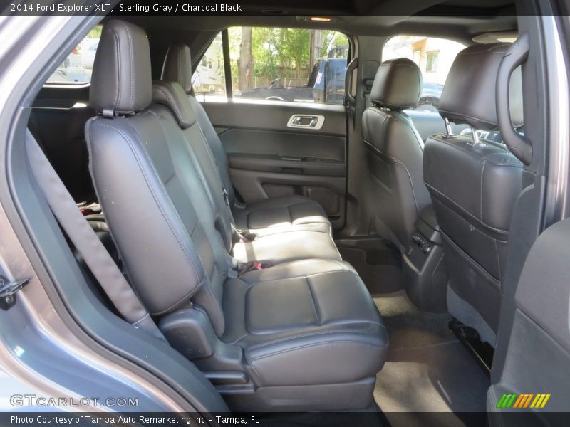 Sterling Gray / Charcoal Black 2014 Ford Explorer XLT