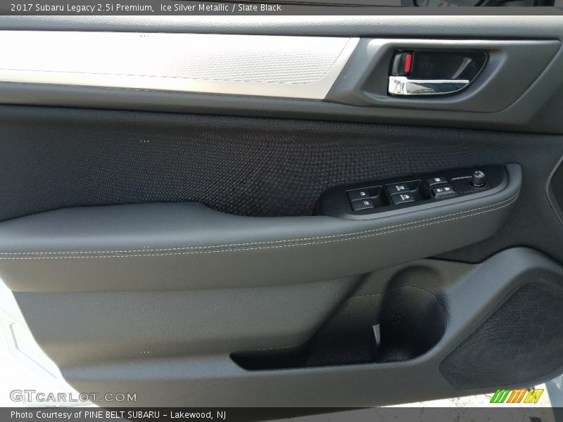 Ice Silver Metallic / Slate Black 2017 Subaru Legacy 2.5i Premium