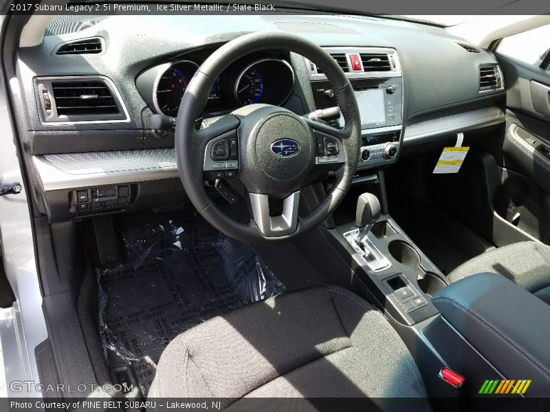 Ice Silver Metallic / Slate Black 2017 Subaru Legacy 2.5i Premium