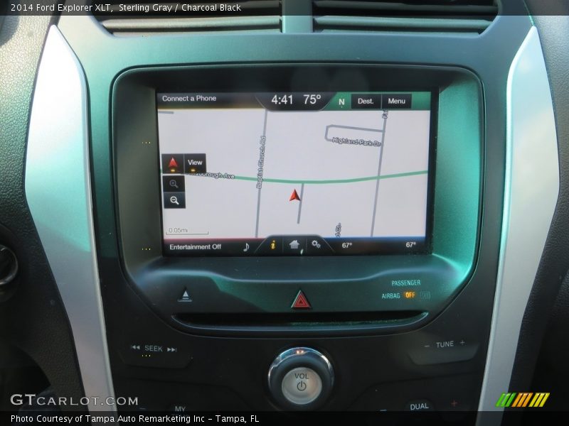Sterling Gray / Charcoal Black 2014 Ford Explorer XLT