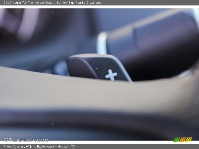 Fathom Blue Pearl / Graystone 2017 Acura TLX Technology Sedan