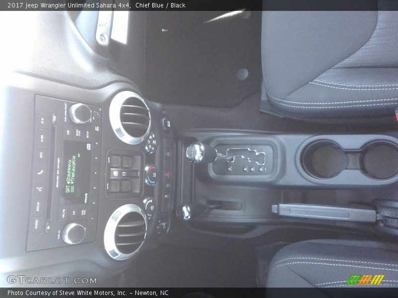 Chief Blue / Black 2017 Jeep Wrangler Unlimited Sahara 4x4