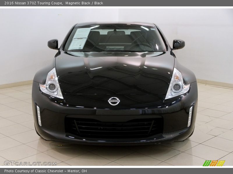 Magnetic Black / Black 2016 Nissan 370Z Touring Coupe