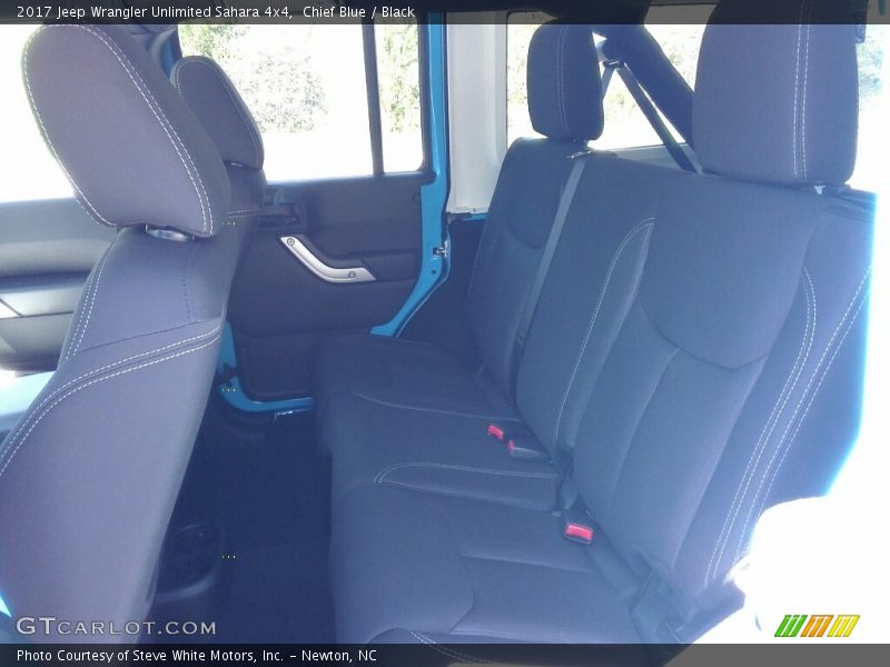Chief Blue / Black 2017 Jeep Wrangler Unlimited Sahara 4x4