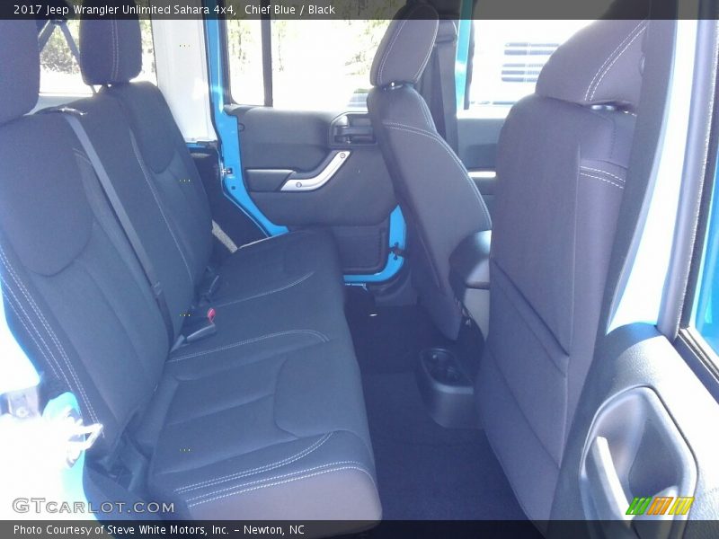 Chief Blue / Black 2017 Jeep Wrangler Unlimited Sahara 4x4