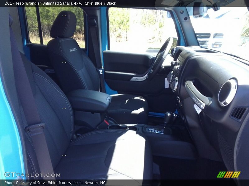 Chief Blue / Black 2017 Jeep Wrangler Unlimited Sahara 4x4
