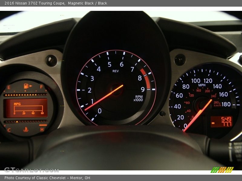  2016 370Z Touring Coupe Touring Coupe Gauges