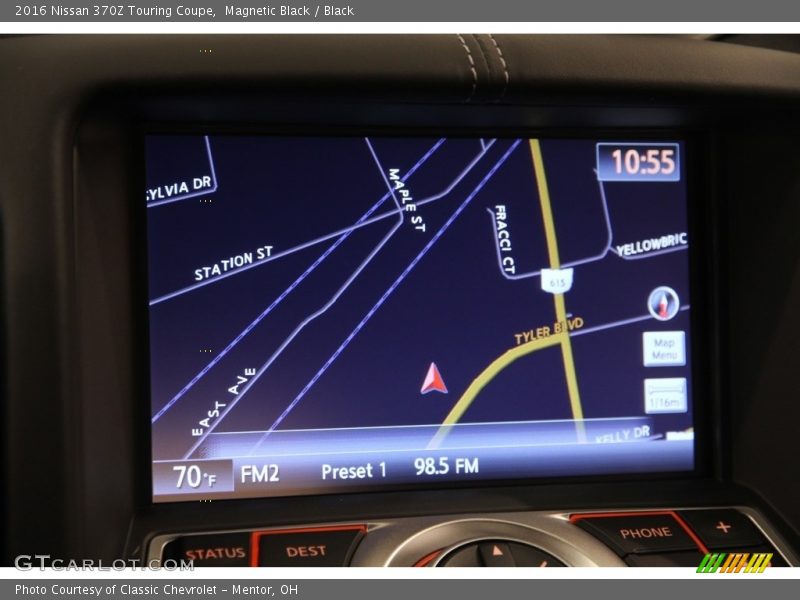 Navigation of 2016 370Z Touring Coupe
