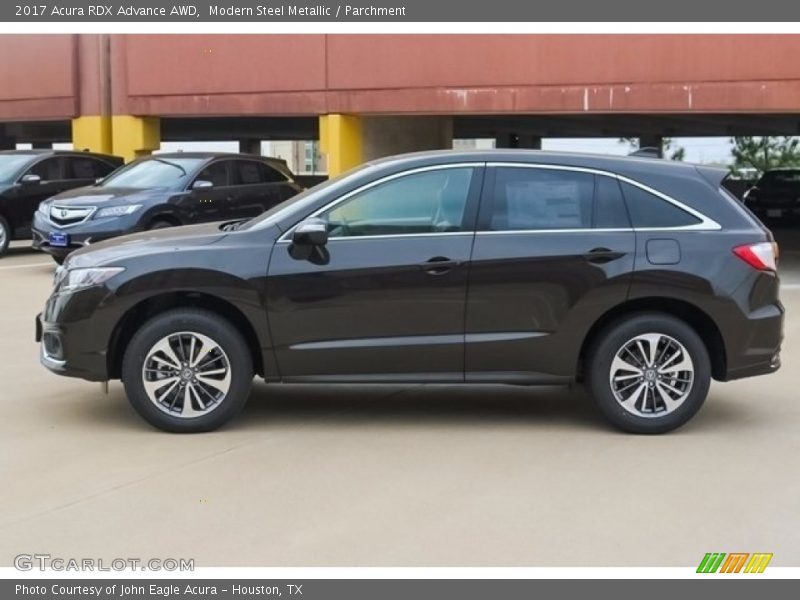 Modern Steel Metallic / Parchment 2017 Acura RDX Advance AWD